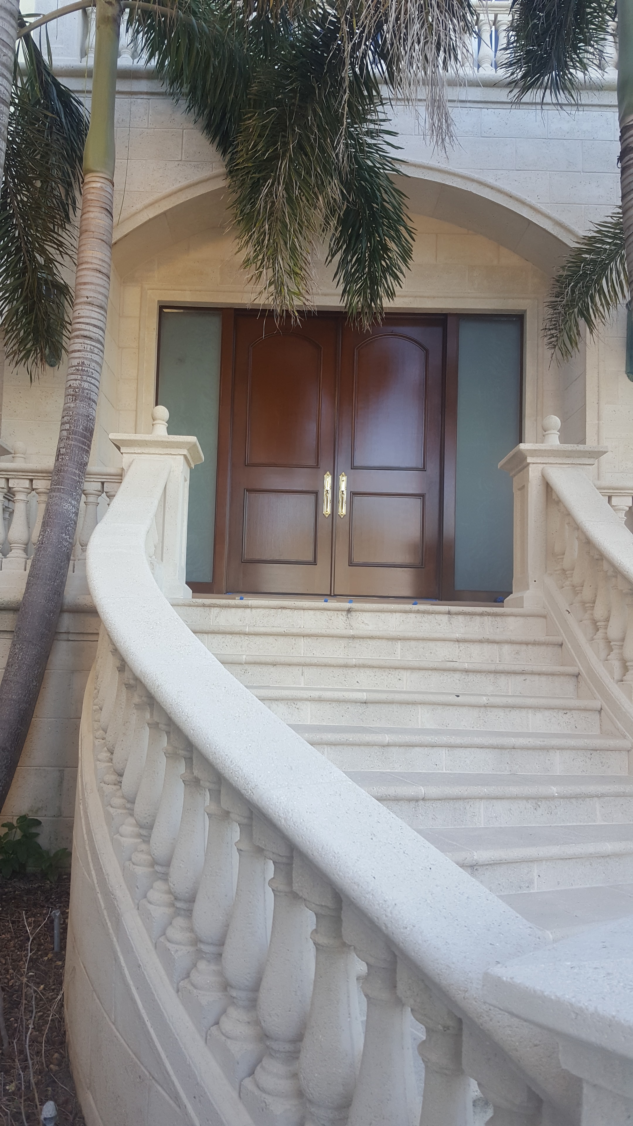 Beautifully painted home entrance by David Johns Painting - Clearwater FL